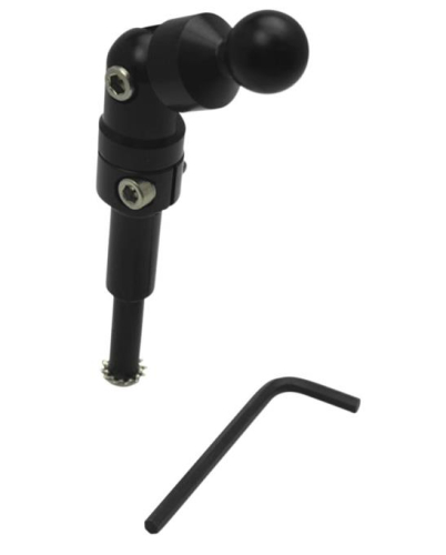 Techmount - Techmount Harley Davidson Mirror Mount - Chrome - 4-31002C