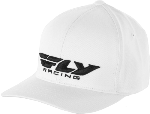 Fly Racing - Fly Racing Podium Hat - 351-0384L - White - Lg-XL