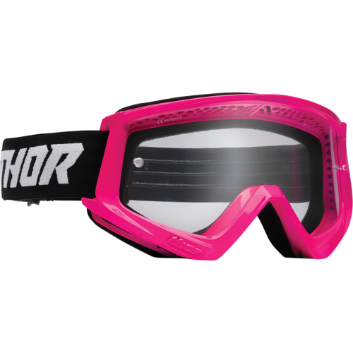 Thor - Thor Combat Racer Goggles - 2601-2707 - Flo Pink/Black - OSFM