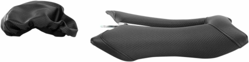 Saddlemen - Saddlemen Gel-Channel Track One-Piece Solo Seat with Rear Cover - 0810-K033