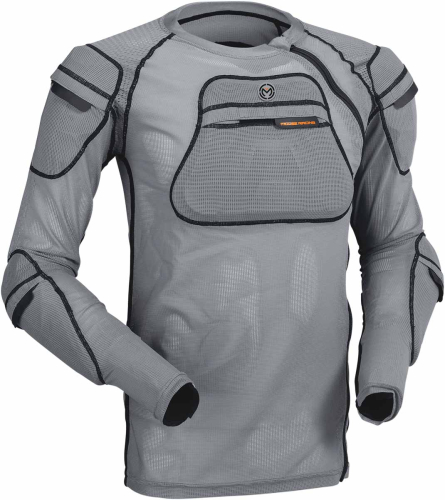 Moose Racing - Moose Racing XC1 Body Armor - 2701-0816 - Gray - Lg-XL