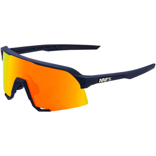 100% - 100% Type-S3 Sunglasses - 61034-139-43 - Navy Blue
