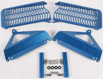 Unabiker - Unabiker Radiator Guards - Blue - YY450F4-U