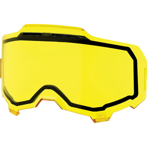 100% - 100% Injected Dual Pane Vented - Yellow Lens - 59052-00003