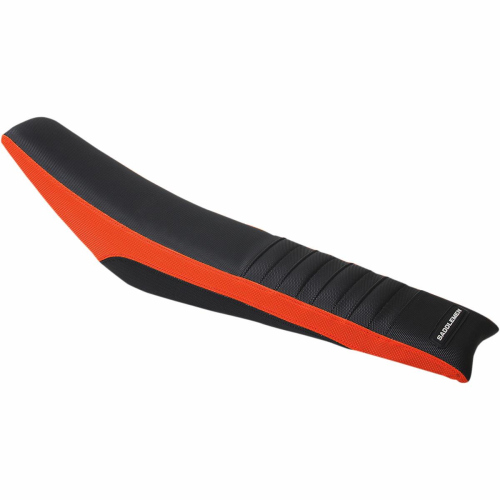 Saddlemen - Saddlemen Saddle Skins Extreme Gripper Pleated Seat Cover - Orange - MXKT1950001