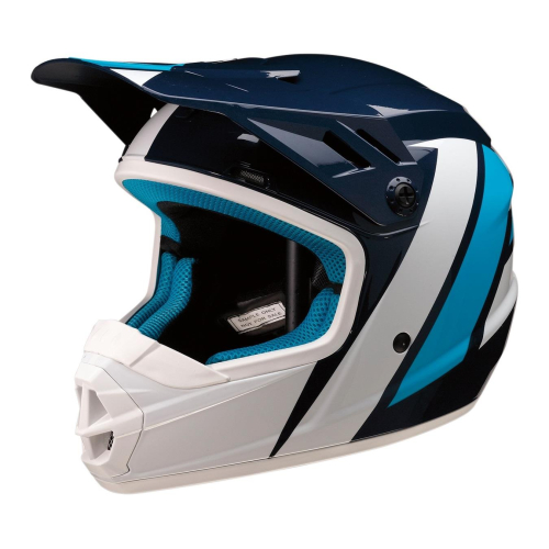 Z1R - Z1R Rise Evac Youth Helmet - 0111-1319 - Gloss Blue/White - Large