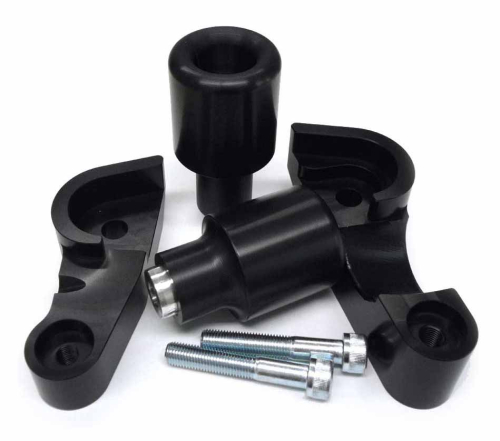 Shogun Motorsports - Shogun Motorsports Frame Sliders (No Cut) -  Black - 750-3369