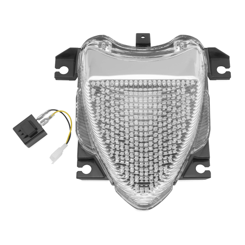 BikeMaster - BikeMaster Integrated Taillight - Clear Lens - 261786