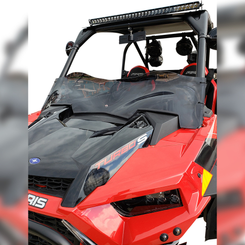 Klock Werks - Klock Werks Flare Windshield Kit - Dark Smoke - KWW-05-0526