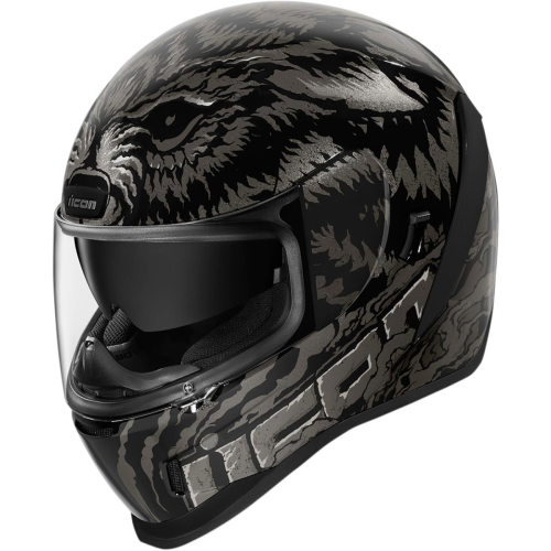 Icon - Icon Airform Lycan Helmet - 0101-12644 - Black - Small