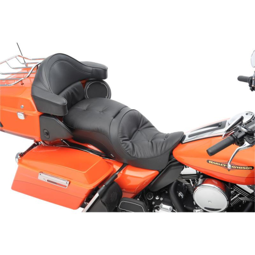 Drag Specialties - Drag Specialties Forward Positioning Large Touring Seat - Pillow-Style - 0801-0829