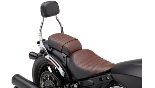 Cobra - Cobra Detachable Mini-Backrest - Chrome - 502-2015
