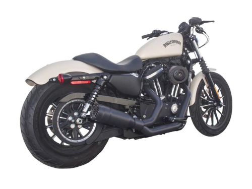 FireBrand - FireBrand FiftyTwo52 2-Into-1 Exhaust System - Black - 131010