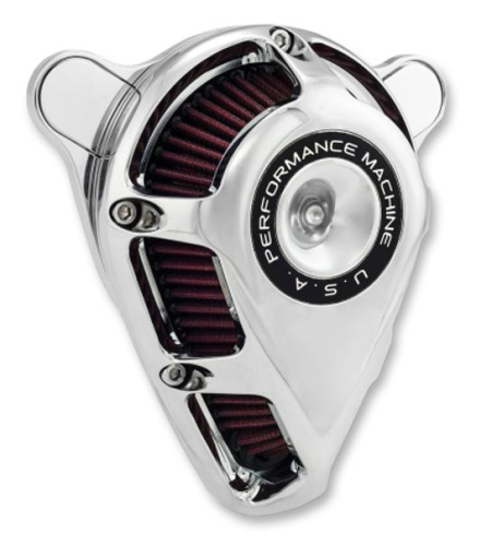 Performance Machine - Performance Machine Jet Air Cleaner - Chrome - 0206-2112-CH