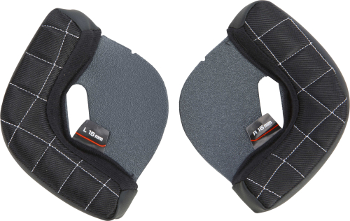 Fly Racing - Fly Racing Cheek Pads for .38 Retro Helmets - 15mm Optional for XS-Lg (Std. in Lg) - F73-88674