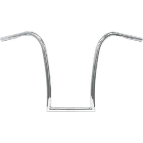 NYC Choppers - NYC Choppers 1in. Curves Ape Hanger Handlebar - 12in. - Chrome - LA-7340-12