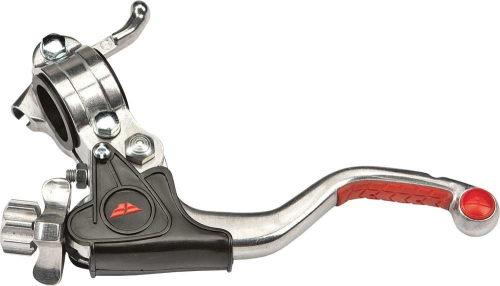 Fly Racing - Fly Racing Shorty Lever Pro Kit - All 4 Stroke Models - Red Grip - 4W1025-FLY