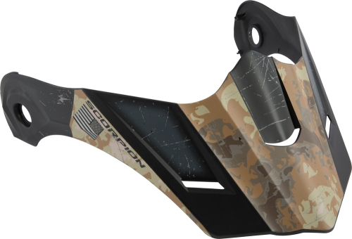 Scorpion - Scorpion Peak Visor for EXO-AT950 Helmets - Battleflage - 52-533-76