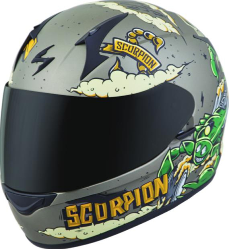 Scorpion - Scorpion EXO-R320 Moto Fink Helmet - 32-1015 - Titanium - Large