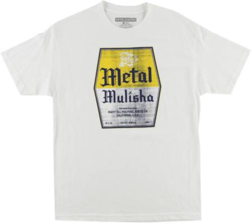 Metal Mulisha - Metal Mulisha Crown T-Shirt - FA6518040WHTM - White - Medium