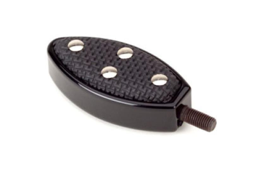 Cyclesmiths - Cyclesmiths Banana Board Shifter Peg - Black with Rivets - 124-BP