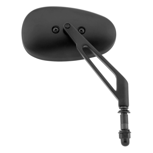 BikeMaster - BikeMaster Custom Mirror - Low-Rise Bars - Black - 601155