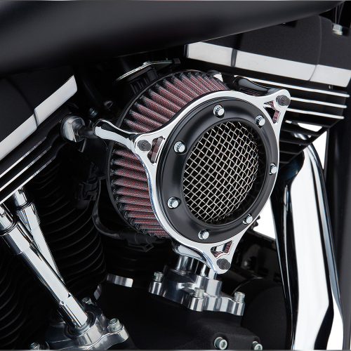 Cobra - Cobra RPT Air Intake - Black/Chrome - 606-0104-05BC