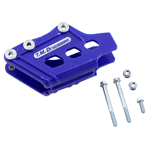 T.M. Designworks - T.M. Designworks Dirt Cross Polifibar Rear Chain Guide Shell - Blue - RCG-SYM-BU
