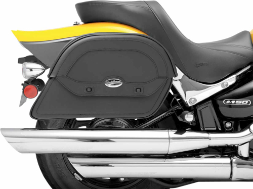 Saddlemen - Saddlemen Cruisn Slant Saddlebag - Custom Fit - Jumbo - 3501-0438