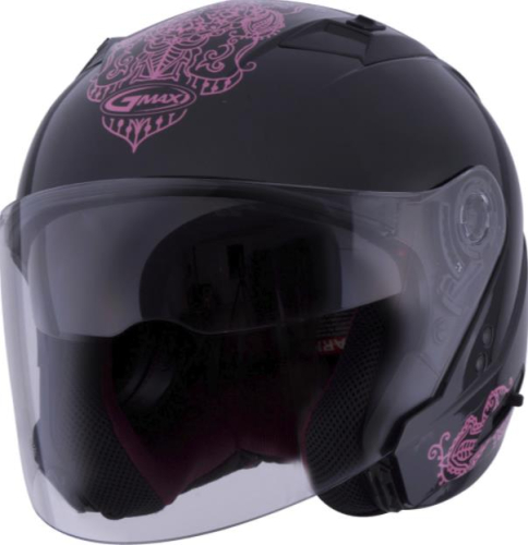 G-Max - G-Max OF77 Eternal Helmet - G3775403 - Black/Pink - X-Small