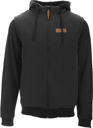 Fly Racing - Fly Racing Never Quilt Hoody  - 354-02102X - Black - 2XL
