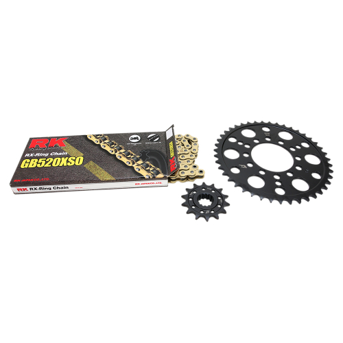 RK - RK Quick Acceleration Chain Kit with Steel Sprocket - Natural - 2068-059P