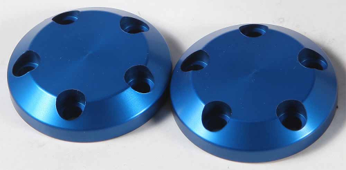 Shogun Motorsports - Shogun Motorsports Carbon S5 Fiber Frame Slider Replacement End Caps - Blue - 710-0901