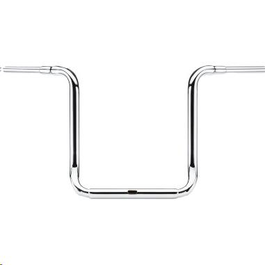 LA Choppers - LA Choppers 1-1/2in. Traditional Ape Hanger Handlebar - Chrome - LA-7323-18