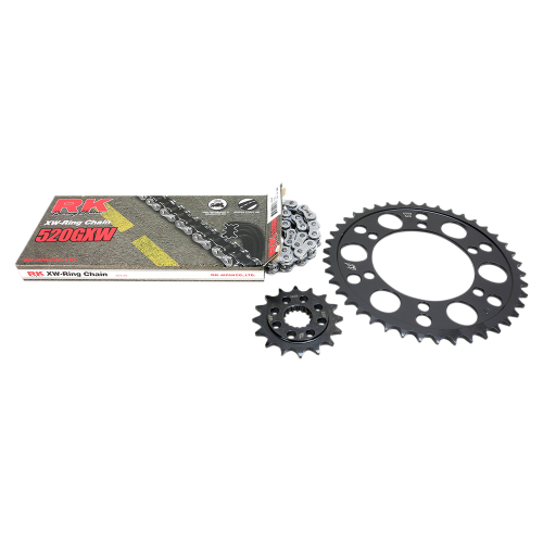 RK - RK Quick Acceleration Chain Kit with Steel Sprocket - Natural - 3106-099P