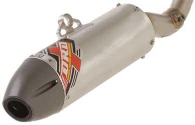 Dubach - Dr D - Dubach - Dr D MX Spark Arrestor Full System - Aluminum Muffler - Stainless Steel Header - 2521