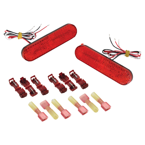 Show Chrome - Show Chrome Red Led Marker Lights for Can-Am and Victory - 16-119R