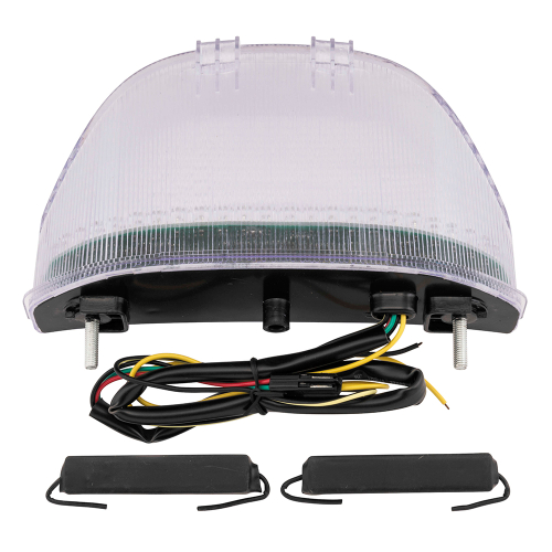 BikeMaster - BikeMaster Integrated Taillight - Clear Lens - 261708