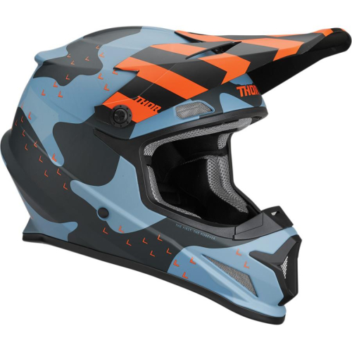 Thor - Thor Sector Mosser Helmet - 0110-5576 - Blue Camo - Medium