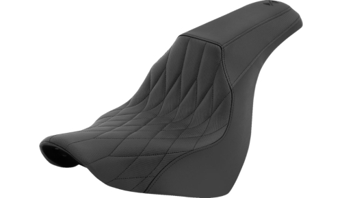 Saddlemen - Saddlemen FXR Division Signature Series Seat - Black Diamond - FD81829