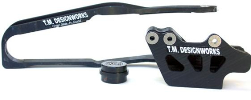 T.M. Designworks - T.M. Designworks Dirt Cross Multi-Purpose Chain Slide-N-Guide Kit FE2 Guide - Black - DCK-OR8-BK