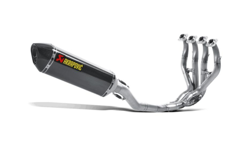 Akrapovic - Akrapovic Racing Line Full System Exhaust - Carbon Fiber Muffler - S-K6R6-ZC