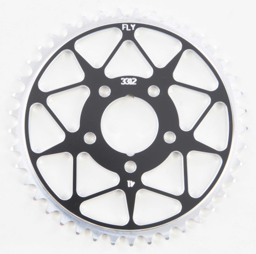 Fly Racing - Fly Racing Aluminum Rear Sprocket - Black - 41T - 312-41 BLK