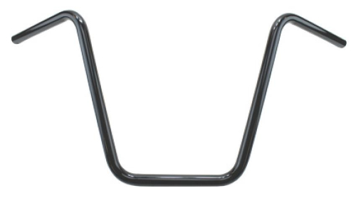 TC Bros - TC Bros 7/8in. Ape Hanger Handlebars - Black Powdercoat - 101-0003