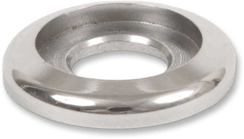 Diamond Engineering - Diamond Engineering Polished Stainless Steel Flange Washer System - 1/4in. x .750in. (4-pk.) - DE5373HP