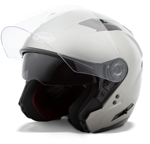 G-Max - G-Max OF77 Solid Helmet - G3770474 - Titanium - Small