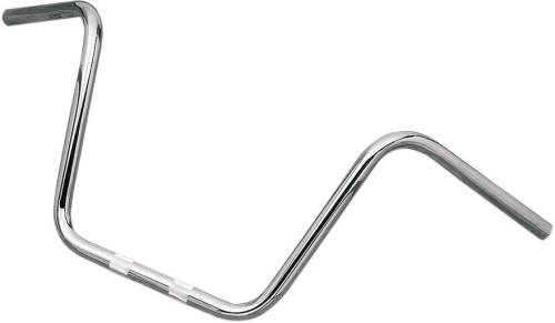 Flanders - Flanders 1in. Original Ape Hanger Classic Bend Handlebar - Knurled and Dimpled - Chrome - 650-48315