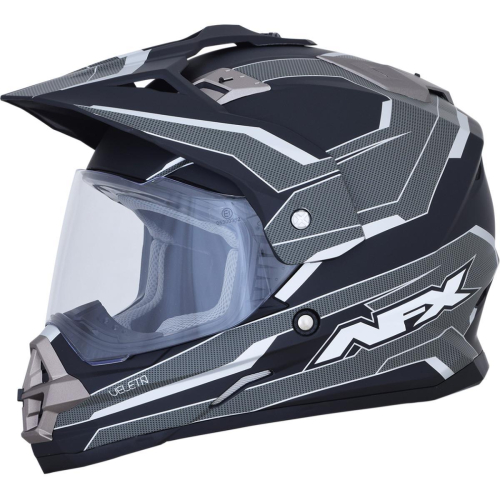 AFX - AFX FX-39 Dual Sport Series 2 Multis Helmet - 0110-5867 - Matte Black/Carbon - Medium