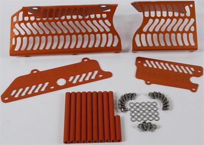 Unabiker - Unabiker Radiator Guards - Orange - 14KTM85-O
