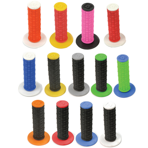 TORC1 Racing - TORC1 Racing Enduro MX Grips - Black/White - 2000-0201